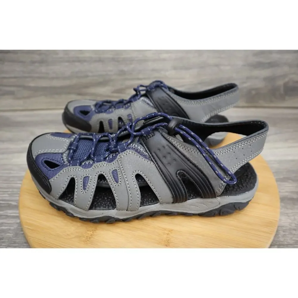 Ozark Trail Shoe Mens 7 Gray Sandal Outdoor Hiking Comfort Walking Round Toe